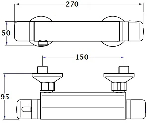 Grifo mezclador termostático NEOTHERM - Image 6